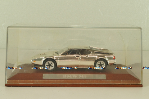 BMW M1 chrome, Atlas 1:43