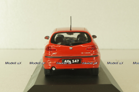 Alfa Romeo 147 2001, red, 430120000, Minichamps 1:43