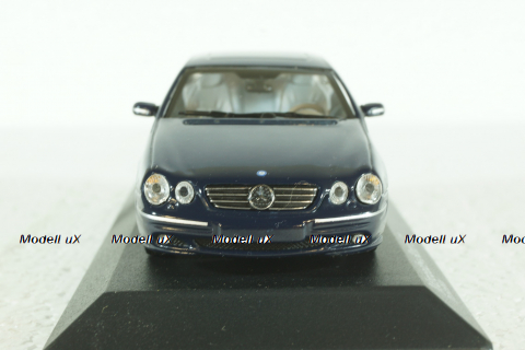 Mercedes CL 500 Coupe (C215) 1999, dark blue, 430038027, Minichamps 1:43 