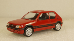 Peugeot 205 GTI 1.6 1984, red, Norev 1:43