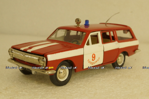 Газ-2402, А13, пожарная, конверсия 1:43