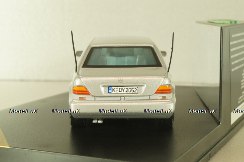 Mercedes-Benz S 600 (W140) Pullmann 1999, silver, VMC99025, Vitesse 1:43
