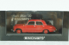 Mercedes 180 1953, red, (W120) 430033106, Minichamps 1:43