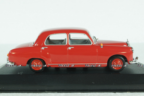 Mercedes 180 1953, red, (W120) 430033106, Minichamps 1:43