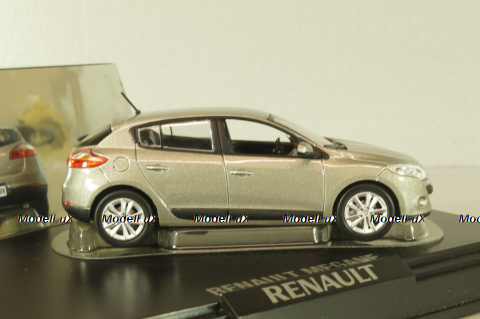 Renault Megane III Berline 2008, grey, 7711425974, Norev 1:43