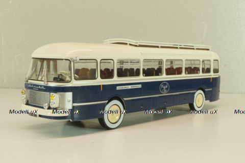 Saviem SC1 1960 , bus, blue/white, AUTOBUS DAL MONDO №71, Hachette 1:43 Уценка!