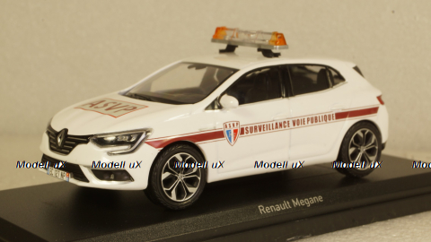 Renault Megane ASVP Police 2016, white, 517723 Norev 1:43