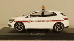 Renault Megane ASVP Police 2016, white, 517723 Norev 1:43