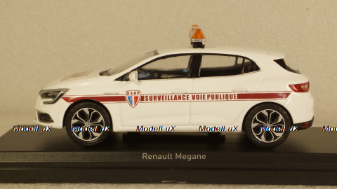 Renault Megane ASVP Police 2016, white, 517723 Norev 1:43