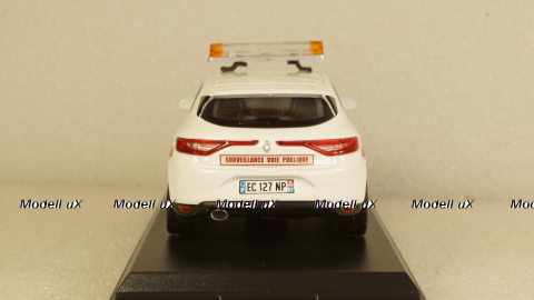 Renault Megane ASVP Police 2016, white, 517723 Norev 1:43