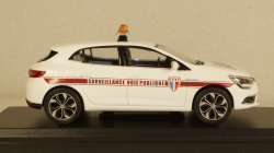 Renault Megane ASVP Police 2016, white, 517723 Norev 1:43
