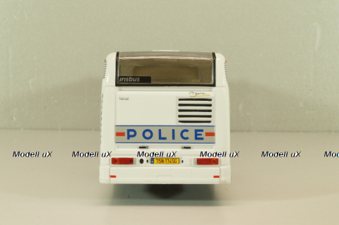 Irisbus Agora Police Nationale 2002, bus, AUTOBUS DAL MONDO №77, Hachette 1:43