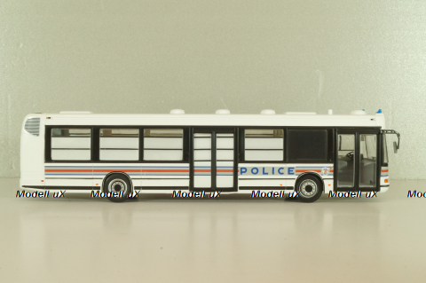 Irisbus Agora Police Nationale 2002, bus, AUTOBUS DAL MONDO №77, Hachette 1:43
