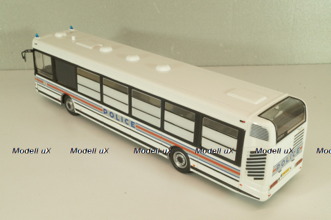 Irisbus Agora Police Nationale 2002, bus, AUTOBUS DAL MONDO №77, Hachette 1:43