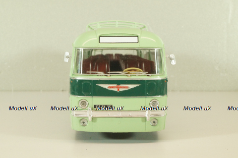 Сhausson ANG 1956, light green/dark green, bus, AUTOBUS DAL MONDO  № , Hachette 1:43