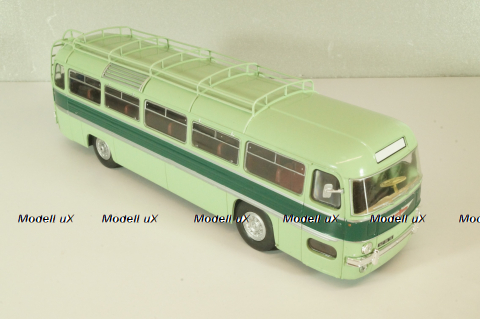 Сhausson ANG 1956, light green/dark green, bus, AUTOBUS DAL MONDO  № , Hachette 1:43