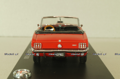 Shelby GT 350 convertible 1968, red, Kyosho 1:43