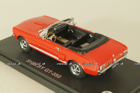 Shelby GT 350 convertible 1968, red, Kyosho 1:43
