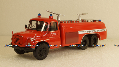 Tatra T148 6x6 TANKER TRUCK FEUERWEHR HASICI LYSA 1968, Schuco 1:43