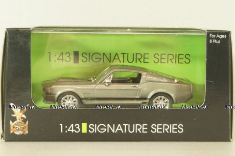 Shelby GT500 1967, grey, 43202, Yat Ming 1:43