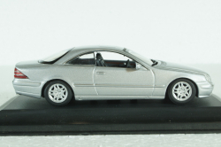 Mercedes CL 500 1999, silver metallic, 430038024, Minichamps 1:43 