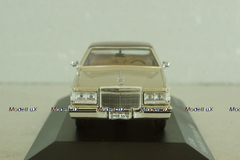 Cadillac Seville MK II Elegante 1980, silver/brown, WB205, WhiteBox 1:43