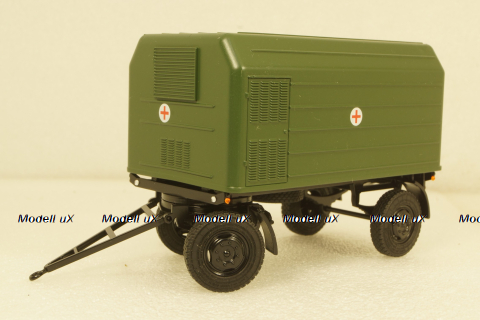 Лумз-8930 прицеп рефрижератор для перевозки донорской крови, TruckTyr 1:43