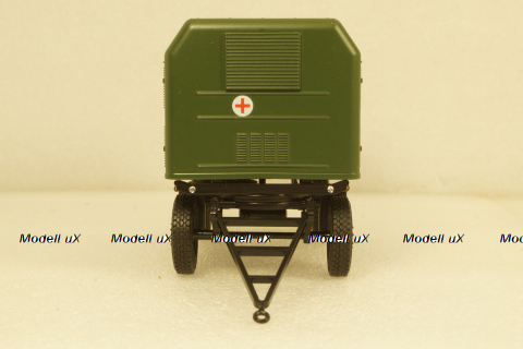 Лумз-8930 прицеп рефрижератор для перевозки донорской крови, TruckTyr 1:43