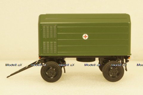 Лумз-8930 прицеп рефрижератор для перевозки донорской крови, TruckTyr 1:43