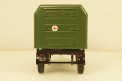 Лумз-8930 прицеп рефрижератор для перевозки донорской крови, TruckTyr 1:43