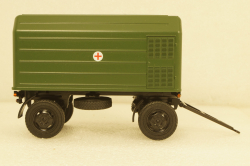 Лумз-8930 прицеп рефрижератор для перевозки донорской крови, TruckTyr 1:43
