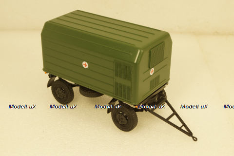 Лумз-8930 прицеп рефрижератор для перевозки донорской крови, TruckTyr 1:43