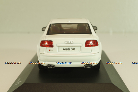 Audi S8 (D3) 2010 white, 4313302, Solido 1:43