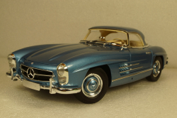 Mercedes 300SL Roadster (W198) 1958, blue metallic, 180039042, Minichamps 1:18