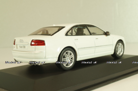 Audi S8 (D3) 2010 white, 4313302, Solido 1:43