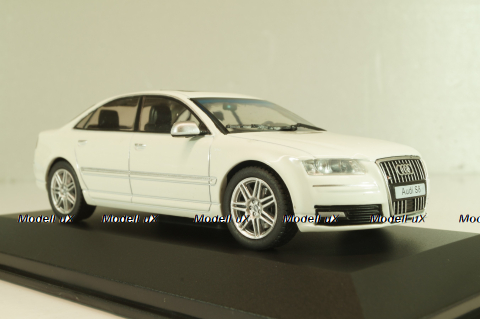 Audi S8 (D3) 2010 white, 4313302, Solido 1:43