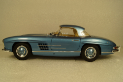Mercedes 300SL Roadster (W198) 1958, blue metallic, 180039042, Minichamps 1:18