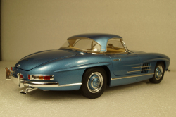 Mercedes 300SL Roadster (W198) 1958, blue metallic, 180039042, Minichamps 1:18