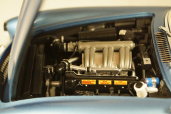 Mercedes 300SL Roadster (W198) 1958, blue metallic, 180039042, Minichamps 1:18