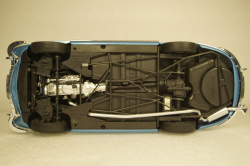 Mercedes 300SL Roadster (W198) 1958, blue metallic, 180039042, Minichamps 1:18