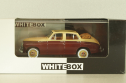 Газ-М20 Победа кабриолет 1947, бежевый/бордовый, WB217, WhiteBox 1:43