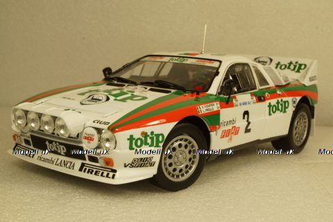 Lancia Rallye 037 #2 San Marino Vudafieri 1984, KYO8306F1, Kyosho 1:18