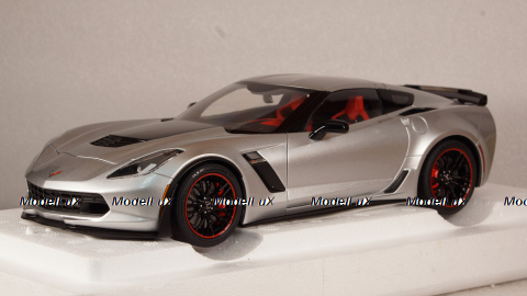 Chevrolet Corvette C7 Z06 blade silver, 71258, Auto Art 1:18