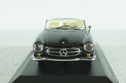 Mercedes 190 SL Cabriolet 1955 black, 430033139, Minichamps 1:43