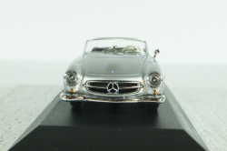 Mercedes 190 SL Cabriolet 1955 silver metallic, 430033151, Minichamps 1:43, Уценка!
