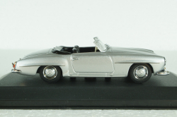 Mercedes 190 SL Cabriolet 1955 silver metallic, 430033151, Minichamps 1:43, Уценка!