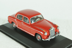 Mercedes 220 S (W180) 1956 red, 430033004, Minichamps 1:43
