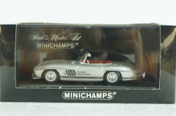 Mercedes 300 SL Roadster 1959 silver metallic, 400039030, Minichamps 1:43