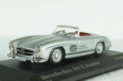 Mercedes 300 SL Roadster 1959 silver metallic, 400039030, Minichamps 1:43