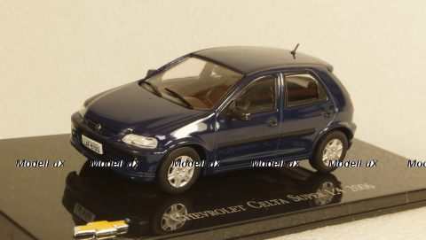 Chevrolet Celta Super 1.4 2006 blue, Altaya 1:43